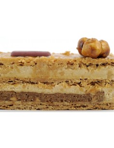 Mille-feuilles noisettes