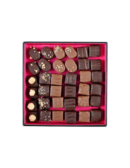 Coffret chocolat 100% praliné