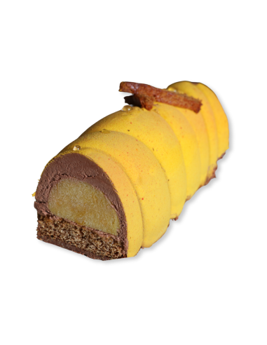 Eclat d'or bûche | 4/7 pers.