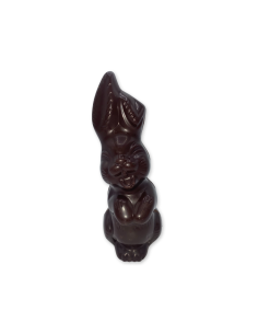 Lapin oreille cassée T2 - Chocolat noir