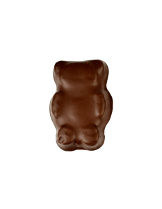 Ourson guimauve chocolat noir