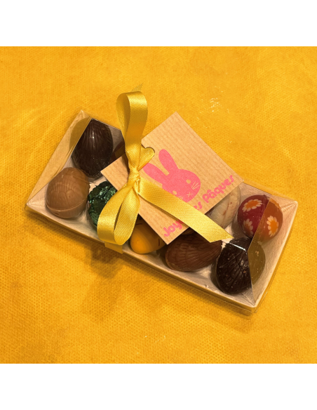 Coffret de 12 oeufs pralinés