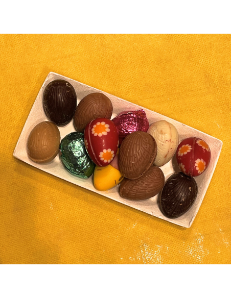 Coffret de 12 oeufs pralinés