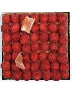 Tarte aux framboises