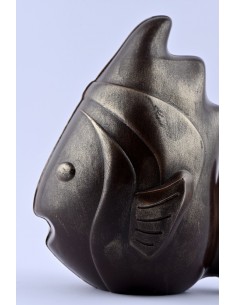 Poisson chocolat noir moderne